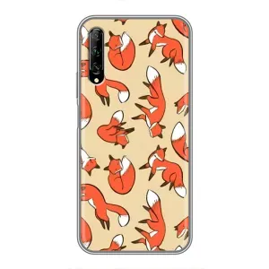 Чехлы с картинкой Лисички для Huawei Y7 Pro 2019 (VPrint) (Лисички)