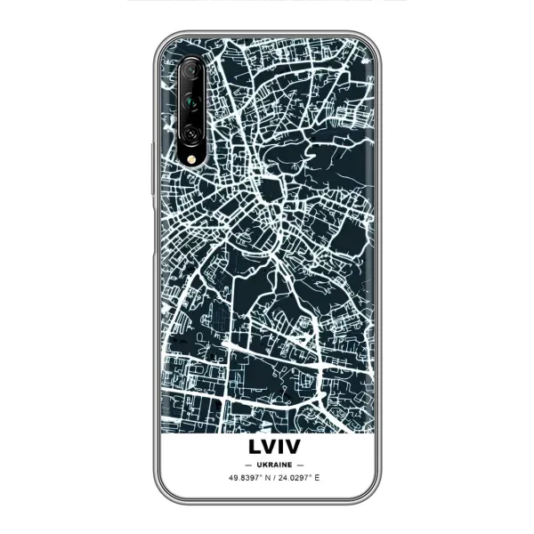 Чехол с принтом «Львов» для Huawei Y7 Pro 2019