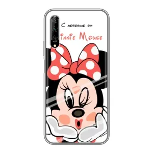 Эксклюзивный чехол для Huawei Y7 Pro 2019 (AlphaPrint - Мультяшные) (Маус Минни)