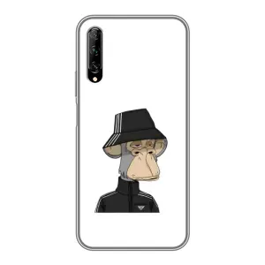 Чехлы с Обезьянами NFT для Huawei Y7 Pro 2019 (AlphaPrint) (обезьяна NFT Adidas)