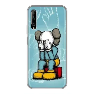 Чехлы для Huawei Y7 Pro 2019 - Bearbrick Louis Vuitton (PREMIUMPrint) (Плач Bearbrick)