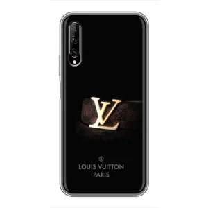 Чехлы Луи Витон для Huawei Y7 Pro 2019 (AlphaPrint - LOUIS VUITTON) (ремешок LV)