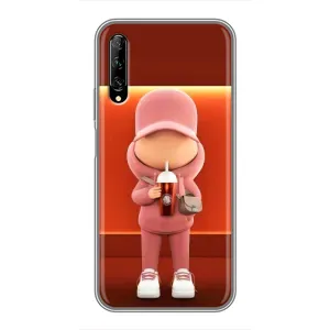 Крутые Чехлы Луи Виттон для Huawei Y7 Pro 2019 (AlphaPrint) (С Кофе)