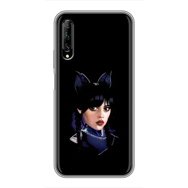Чехол с принтом «серьезная Уэнздей» для Huawei Y7 Pro 2019