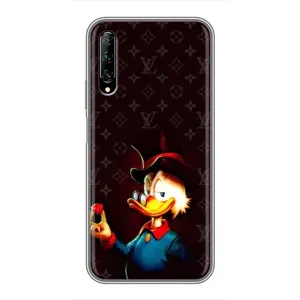 Чехлы для Huawei Y7 Pro 2019 - Скрудж МакДак Louis Vuitton (PREMIUMPrint) (Скрудж с бриллиантом)