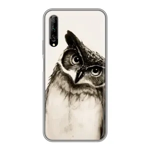 Чехол с птицами на Huawei Y7 Pro 2019 (VPrint) (Сова)