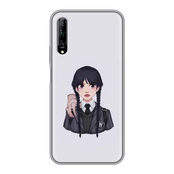 Чехол с принтом «Уэнздей и Вещь» для Huawei Y7 Pro 2019