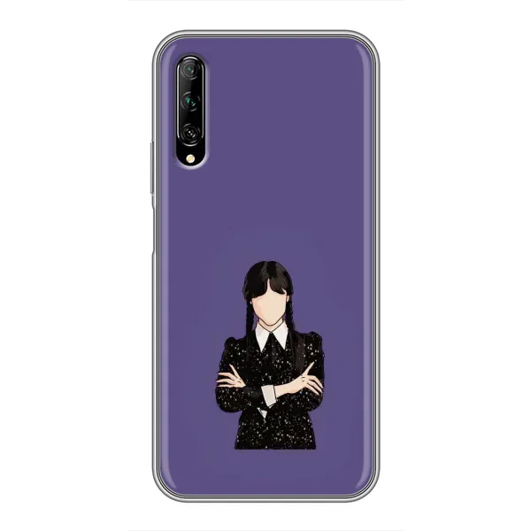 Чехол с принтом «Уэнздей в черном» для Huawei Y7 Pro 2019