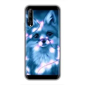 Чехлы с картинкой Лисички для Huawei Y7 Pro 2019 (VPrint) (Яркая лисичка)