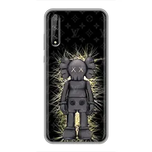 Чохли для Huawei P Smart S / Y8p (2020) - Bearbrick Louis Vuitton (PREMIUMPrint) (Bearbrick LV)