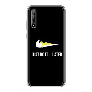 Чjхол з Сімпсонами для Huawei P Smart S / Y8p (2020) (VPrint) (Гомер Later)