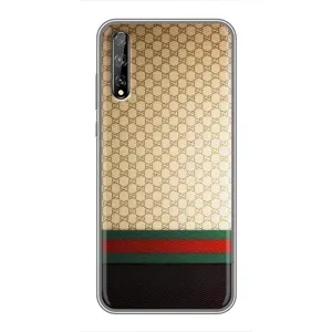 Чохли  GUCCI для Хуавей P Smart S / Y8p (2020) (AlphaPrint) (Гуччі Фон)
