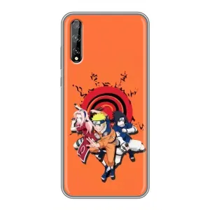 Naruto Anime Чохли для Хуавей P Smart S / Y8p (2020) (AlphaPrint) (команда Наруто)