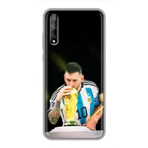 Чохли для Huawei P Smart S / Y8p (2020) (Leo чемпіон) (AlphaPrint) (Кубок Мессі)