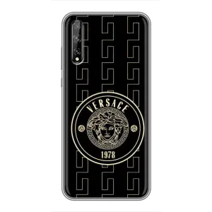 Чохли VERSACE для Хуавей P Smart S / Y8p (2020) (PREMIUMPrint) (Лого Версаче)