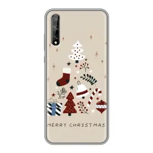 Різдвяні, Святкові Чохли для Хуавей P Smart S / Y8p (2020) (Merry Christmas)