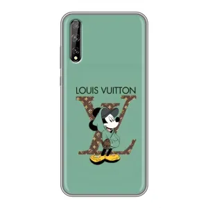 Чохли Луі Вітон для Huawei P Smart S / Y8p (2020) (AlphaPrint - LOUIS VUITTON) (Міккі Маус LV)
