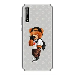 Бренднові Чохли для Huawei P Smart S / Y8p (2020) - (PREMIUMPrint) (Ведмедик Луі)
