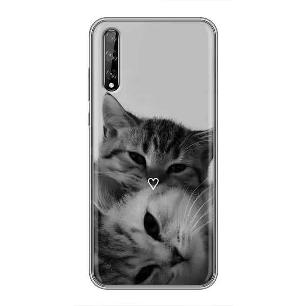 Чехол с принтом «Пара котов» для Huawei P Smart S / Y8p (2020) Чехол с принтом «Пара котов» для Huawei P Smart S / Y8p (2020)