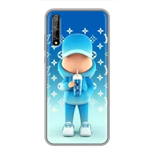Круті Чохли Луі Віттон для Huawei P Smart S / Y8p (2020) (AlphaPrint) (Хлопець LV)