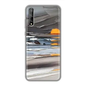 Чохол з картинкою (Стильні) Хуавей P Smart S / Y8p (2020) - (AlphaPrint) (Пастель)