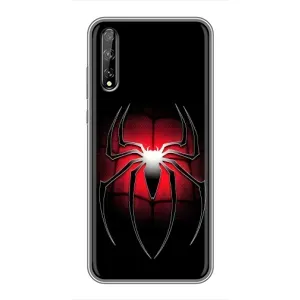 Чохол з людиною павуком для Huawei P Smart S / Y8p (2020) - (AlphaPrint) (Паук марвел)