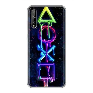 Чохли з тематикою Кіберспорт для Huawei P Smart S / Y8p (2020) (VPrint) (Pleystation лого)