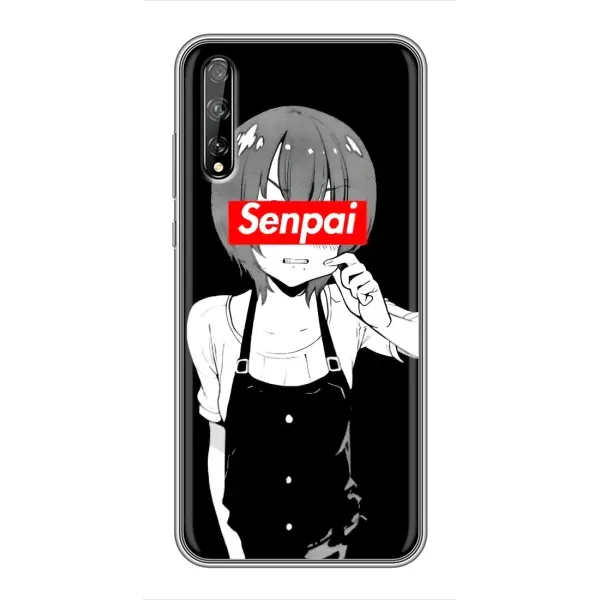 Чехол с принтом «Senpai» для Huawei P Smart S / Y8p (2020)