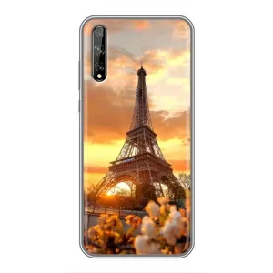 Чохол Ейфелева Вежа Huawei P Smart S / Y8p (2020) - (AlphaPrint) (Сонячня вежа)