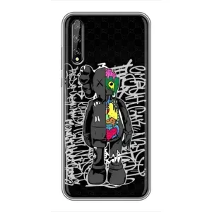 Чохли для Huawei P Smart S / Y8p (2020) - Bearbrick Louis Vuitton (PREMIUMPrint) (Стиль Bearbrick)
