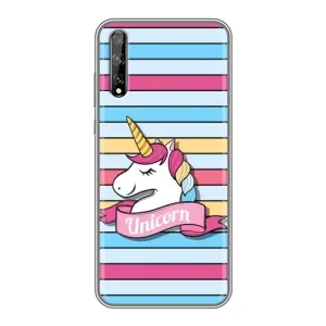 Чохол для Хуавей P Smart S / Y8p (2020) - (Єдинорожки - Новинки) (AlphaPrint) (Unicorn)