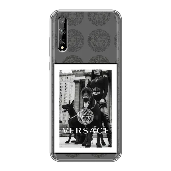 Чохол з принтом «Версаче» для Huawei P Smart S / Y8p (2020)
