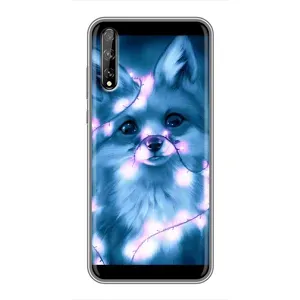 Чохли з картинкою Лисичка для Huawei P Smart S / Y8p (2020) (VPrint) (Яскрава лисичка)
