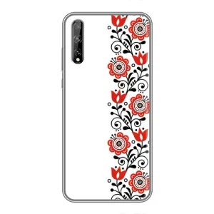 Чохол для Патріота України Huawei P Smart S / Y8p (2020) - (AlphaPrint) (Яскрава вишиванка)