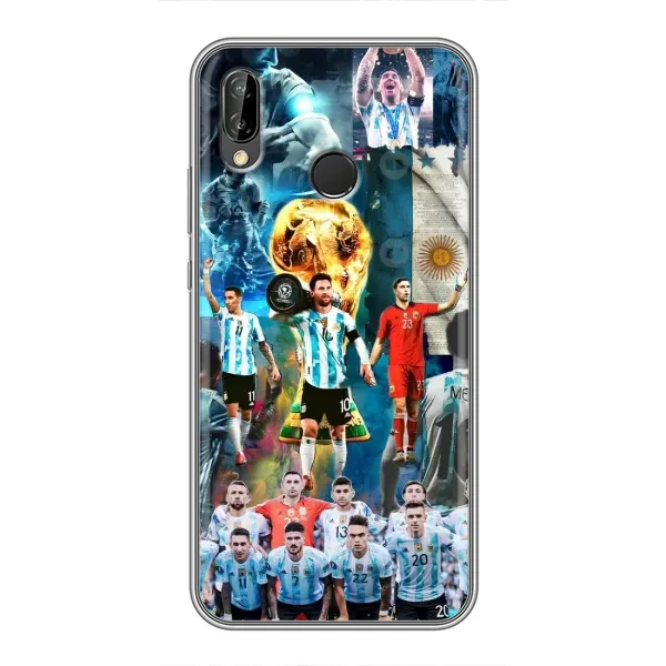 Чехол с принтом «Аргентина Месси» для Huawei Y9 2019 / Enjoy 9 Plus