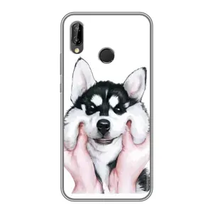 Чохли з собаками для Huawei Y9 2019 / Enjoy 9 Plus (VPrint) (Радісний Хаскі)