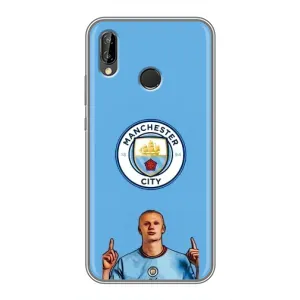 Чехлы с футболистом Ерлинг Холанд для Huawei Y9 2019 / Enjoy 9 Plus (AlphaPrint) (Холанд Манчестер Сити)
