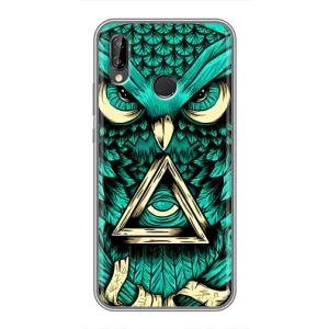 Чохол з пташками на Huawei Y9 2019 / Enjoy 9 Plus (VPrint) (Сова з оком)