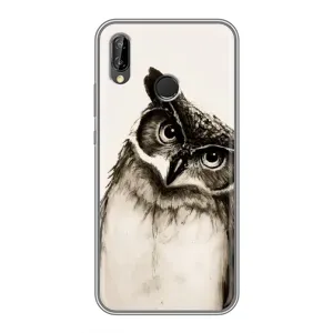 Чохол з пташками на Huawei Y9 2019 / Enjoy 9 Plus (VPrint) (Сова)
