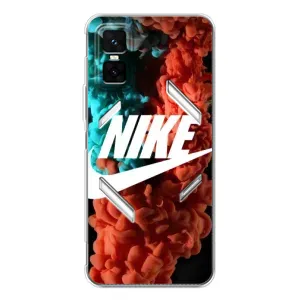 Чехол для Infinix GT 30 Pro - с принтом Найк (AlphaPrint)