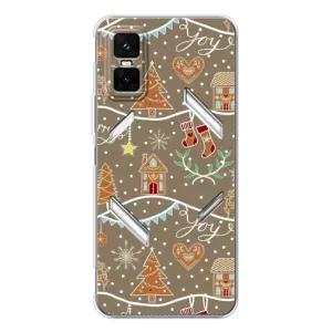 Новогодние, Праздничные Чехлы для Infinix GT 30 Pro - 2024 год