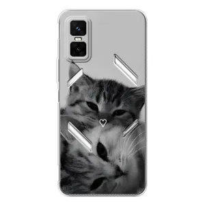 Чехол с рисунком кот на Infinix GT 30 Pro