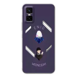 Чехлы Венсдей на Infinix GT 30 Pro Уэнсдей (AlphaPrint)