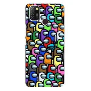 Чехол Амонг Ас для Infinix Hot 10 Lite (AlphaPrint)