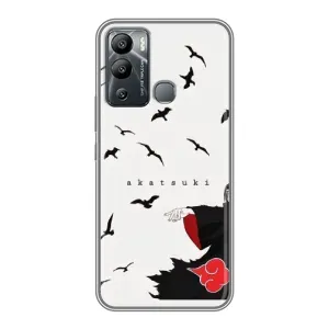 Чехлы на тему: Итачи Учиха для Infinix Hot 12 Play (AlphaPrint) (Akatsuki)