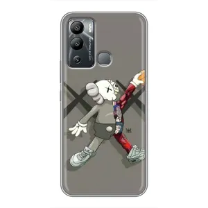 Чехлы для Infinix Hot 12 Play - Bearbrick Louis Vuitton (PREMIUMPrint) (Беарбрик Джордан)