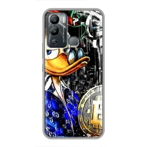 Чехлы для Инфиникс Хот 12 Плей - Scrooge MagDag (PREMIUMPrint) (Биткойн Скрудж)