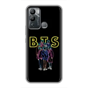 Чехлы BTS для Infinix Hot 12 Play (AlphaPrint) (BTS стайл)
