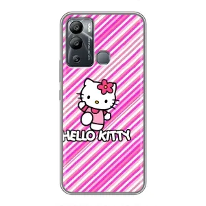 Чехол для Ребёнка на Инфиникс Хот 12 Плей (VPrint) (Hello Kytty)