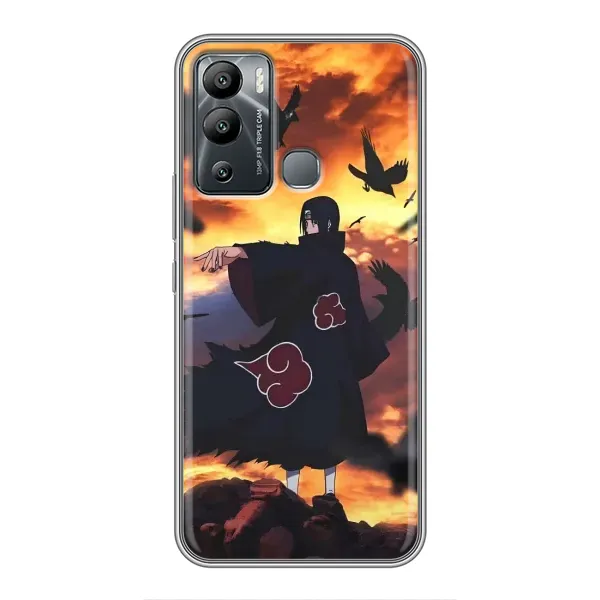 Чехол с принтом «Итачи с воронами» для Infinix Hot 12 Play Чехол с принтом «Итачи с воронами» для Infinix Hot 12 Play